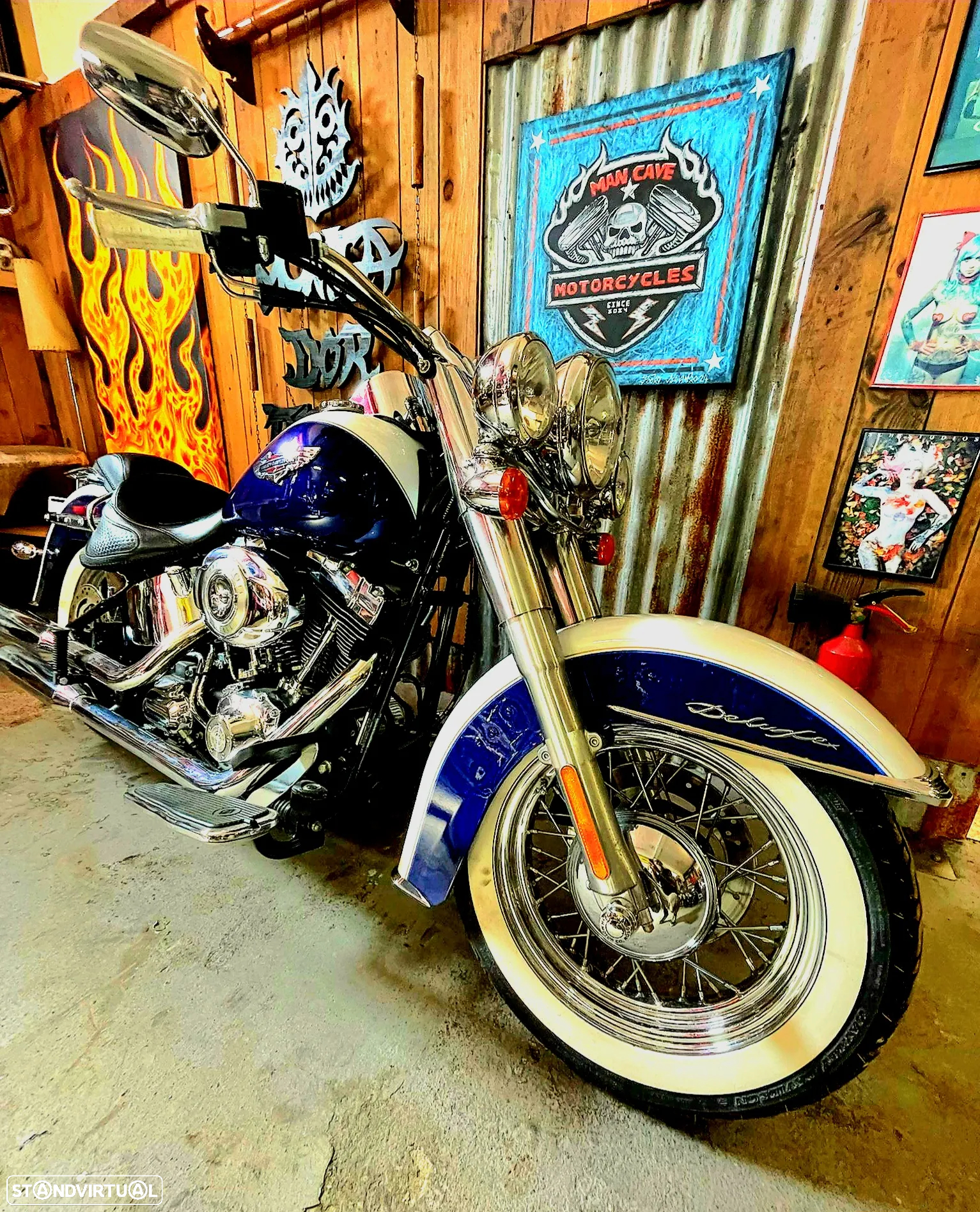 Harley-Davidson FLSTNI Heritage softail Deluxe - 3
