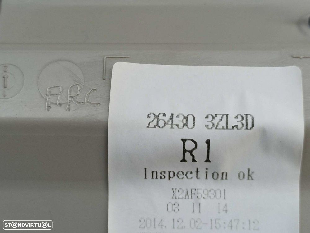 LUZ INTERIOR NISSAN PULSAR (C13) ACENTA - 2