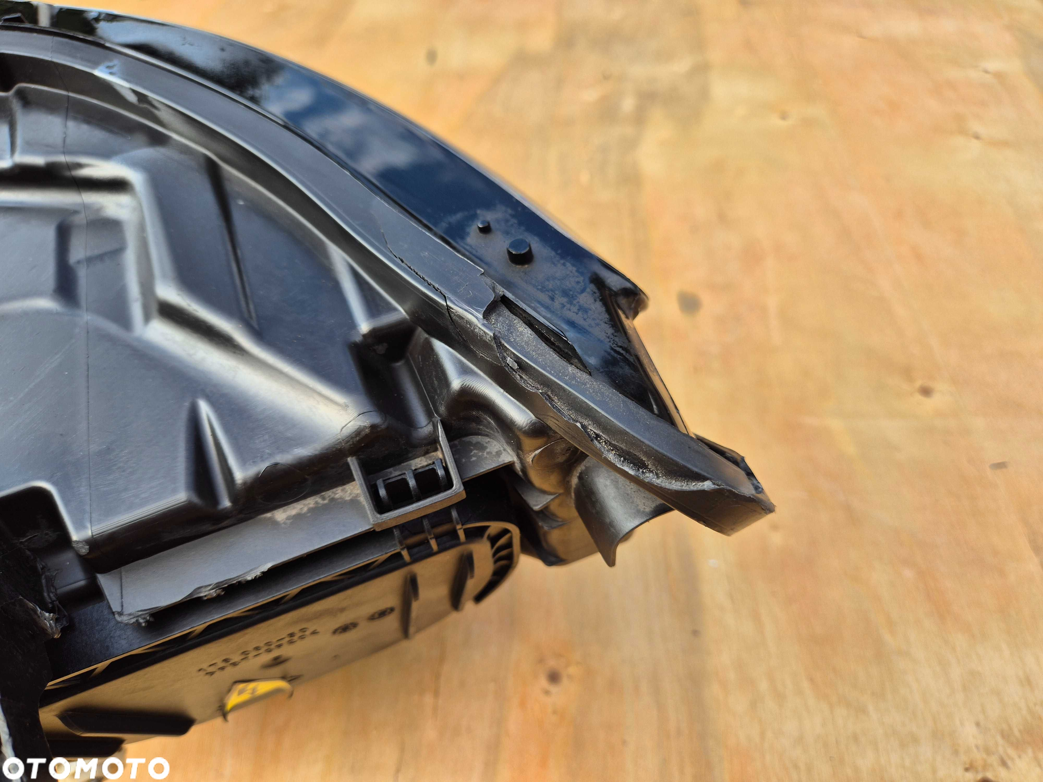 Prawa Przednia Lampa Reflektor Audi A6 S6 C7 Oryginał Europa Xenon LED - 6