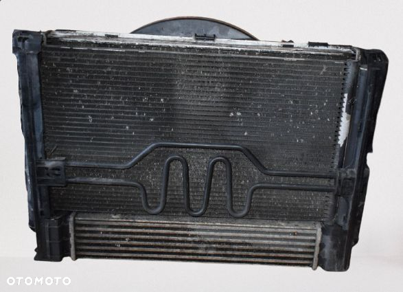 Chłodnica BMW E90 E91 E92 E87  2.0d komplet - 2
