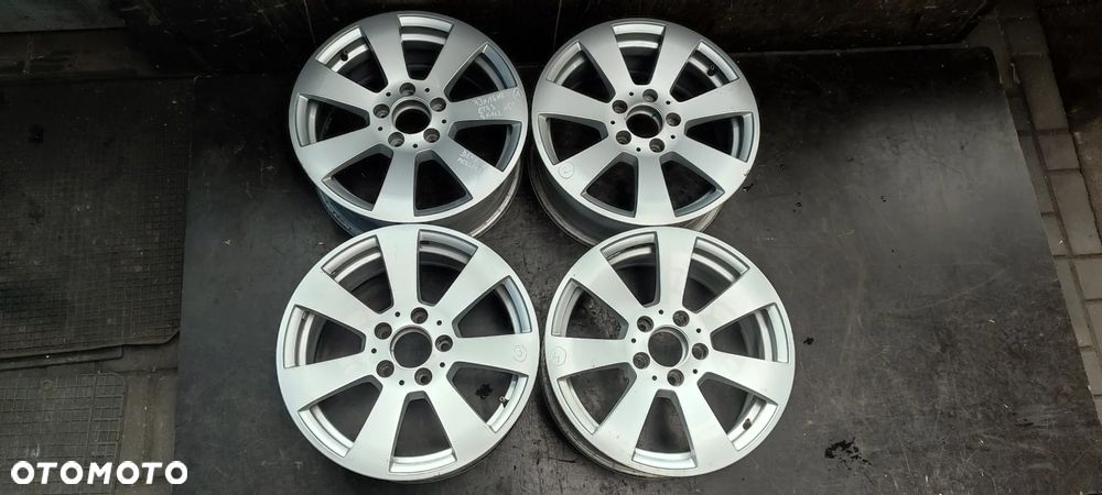 FELGI 2044011102 5x112 7Jx16 CALI ET43 MERCEDES C KLASA W204 W203 KOMPLET - 1