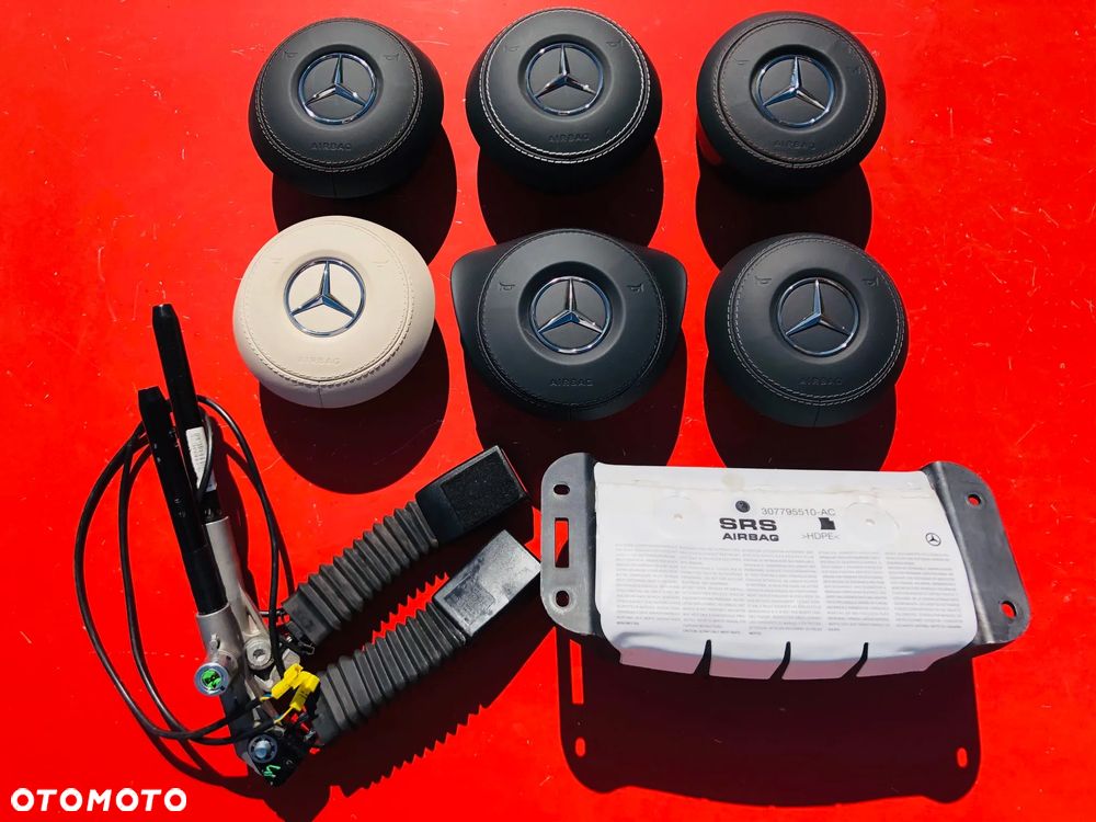 MERCEDES W205 COUPE PODUSZKA AIRBAG KURTYNA LEWA okazja WARTO sprawdź Raz2 !!! DESKA PAS PASY AIR BAG FOTELA W FOTEL - 4