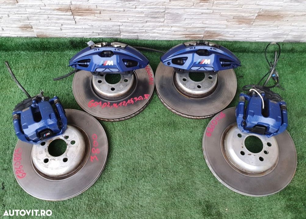 Etriere M pachet discuri placute frana Bmw X3 G01 X4 G02 G11 G12 G15 G30 G32 - 1