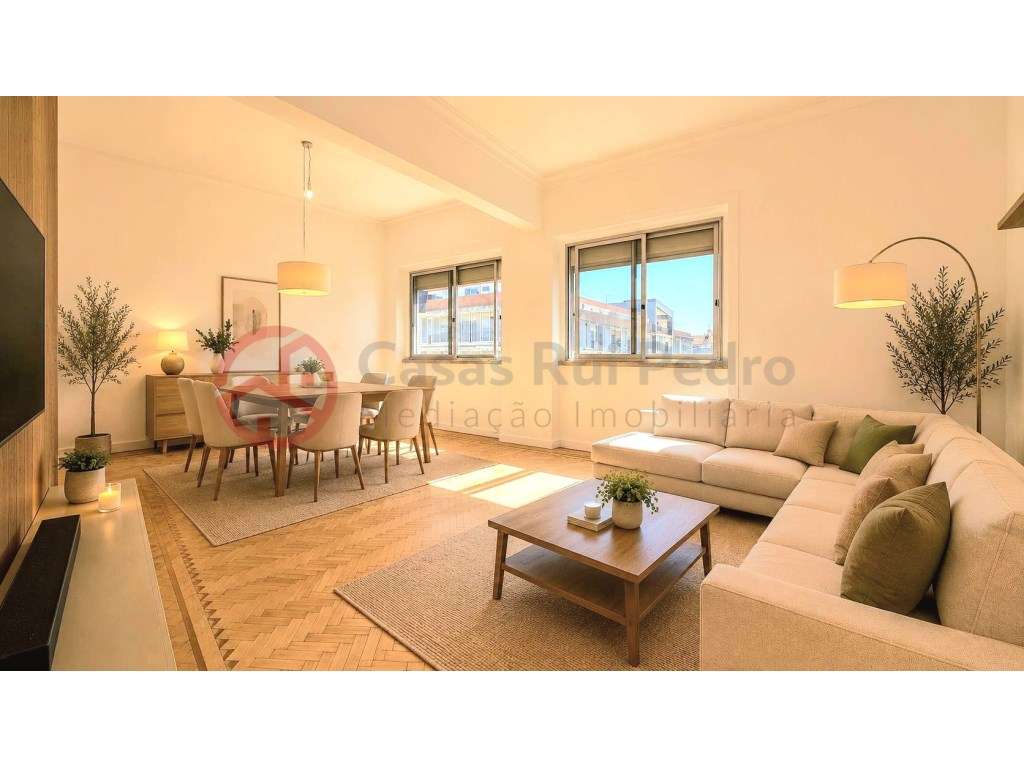 Apartamento T2 remodelado em Foros de Amora - Grande imagem: 3/32