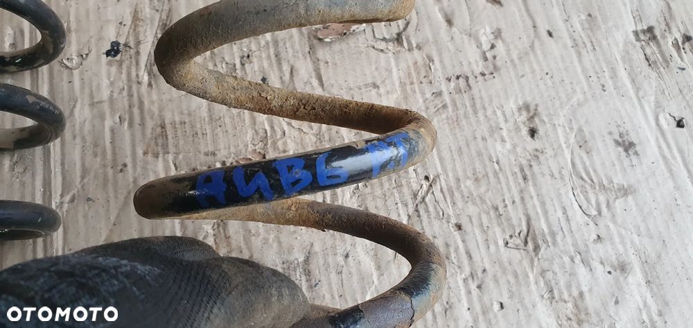 Sprężyny sprężyna tył tylne 2SZT Audi A4 B6 Sedan - 5