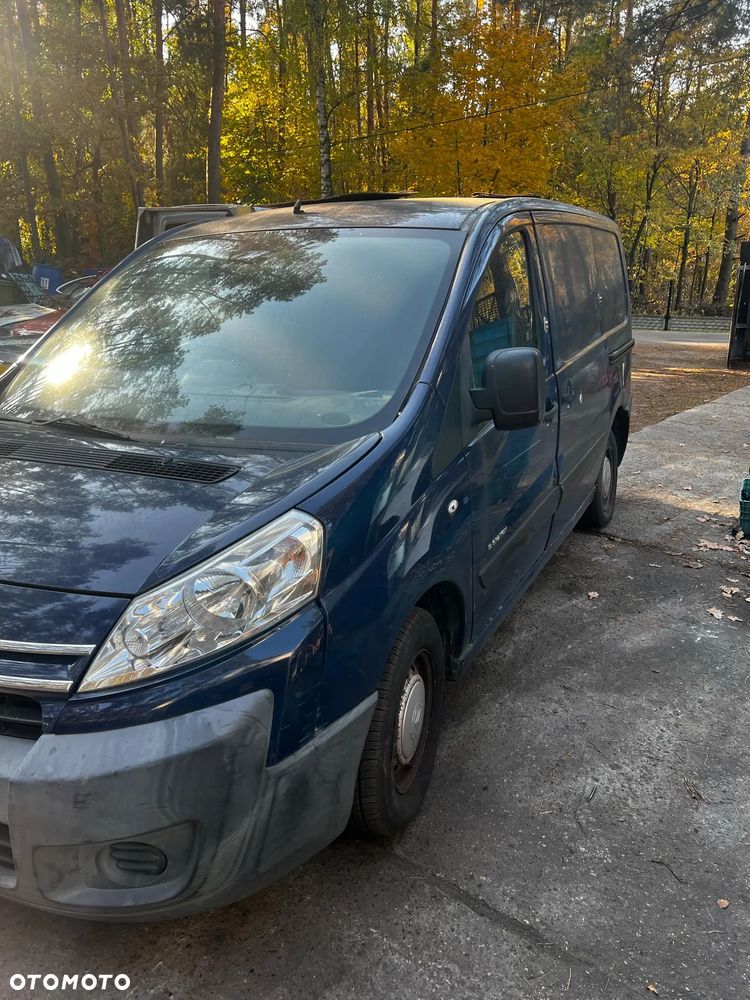 CZĘŚCI - CITROEN Dispatch Jumpy Scudo Peugeot Expert  DRZWI, LAMPY, ) - KNPB Niebieski Zderzak Tył - 1