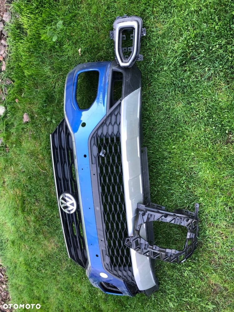 VW T-RoC 2GA zderzak kratki spoiler grill - 3
