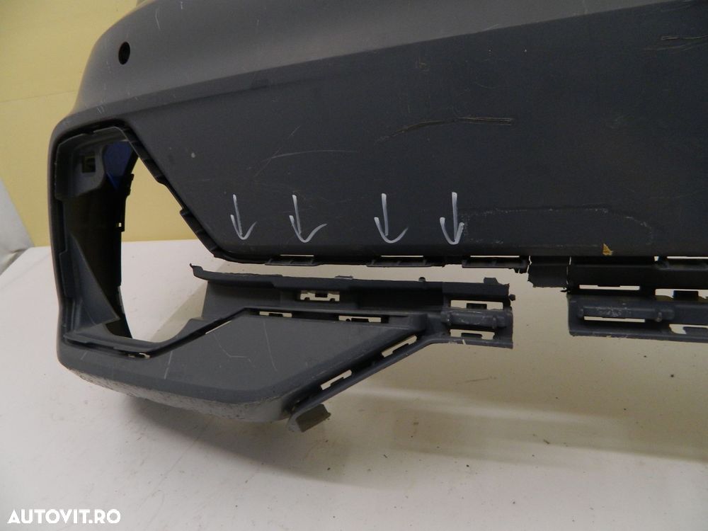 Bara spate Audi A1 S-Line, 2019, 2020, 2021, 2022,  82A807511C. - 6