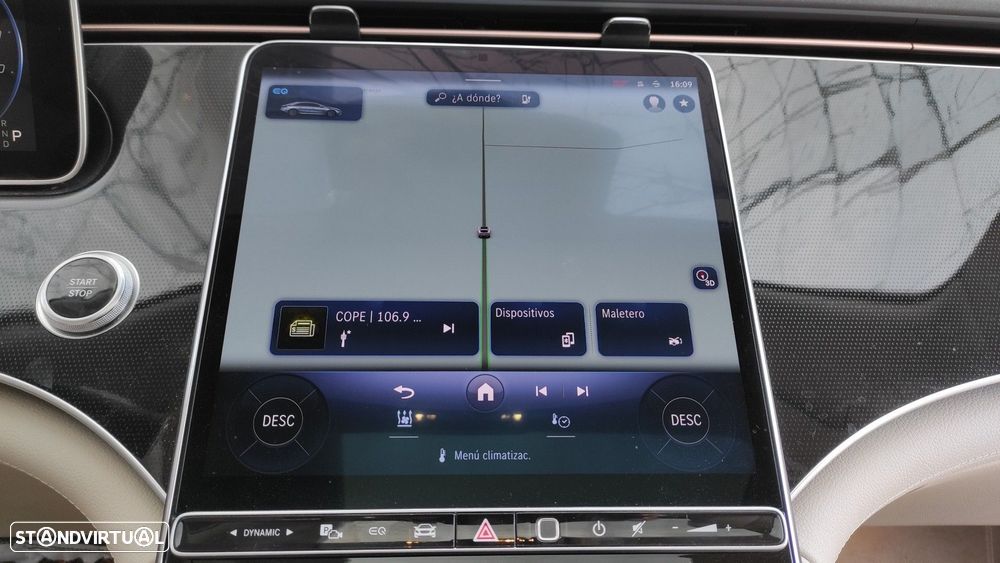TELA/ECRÃ MULTIFUNÇÕES MERCEDES EQS 450+ - 5