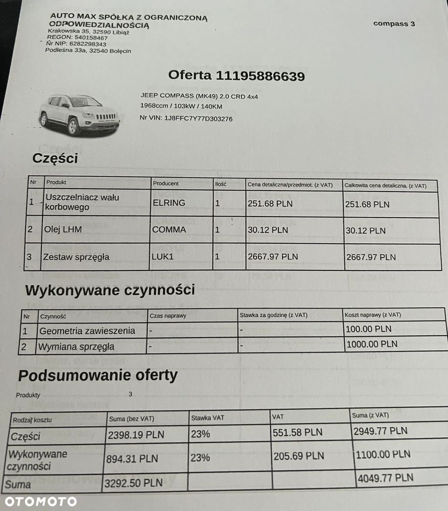 Jeep Compass 2.0 CRD Limited - 11