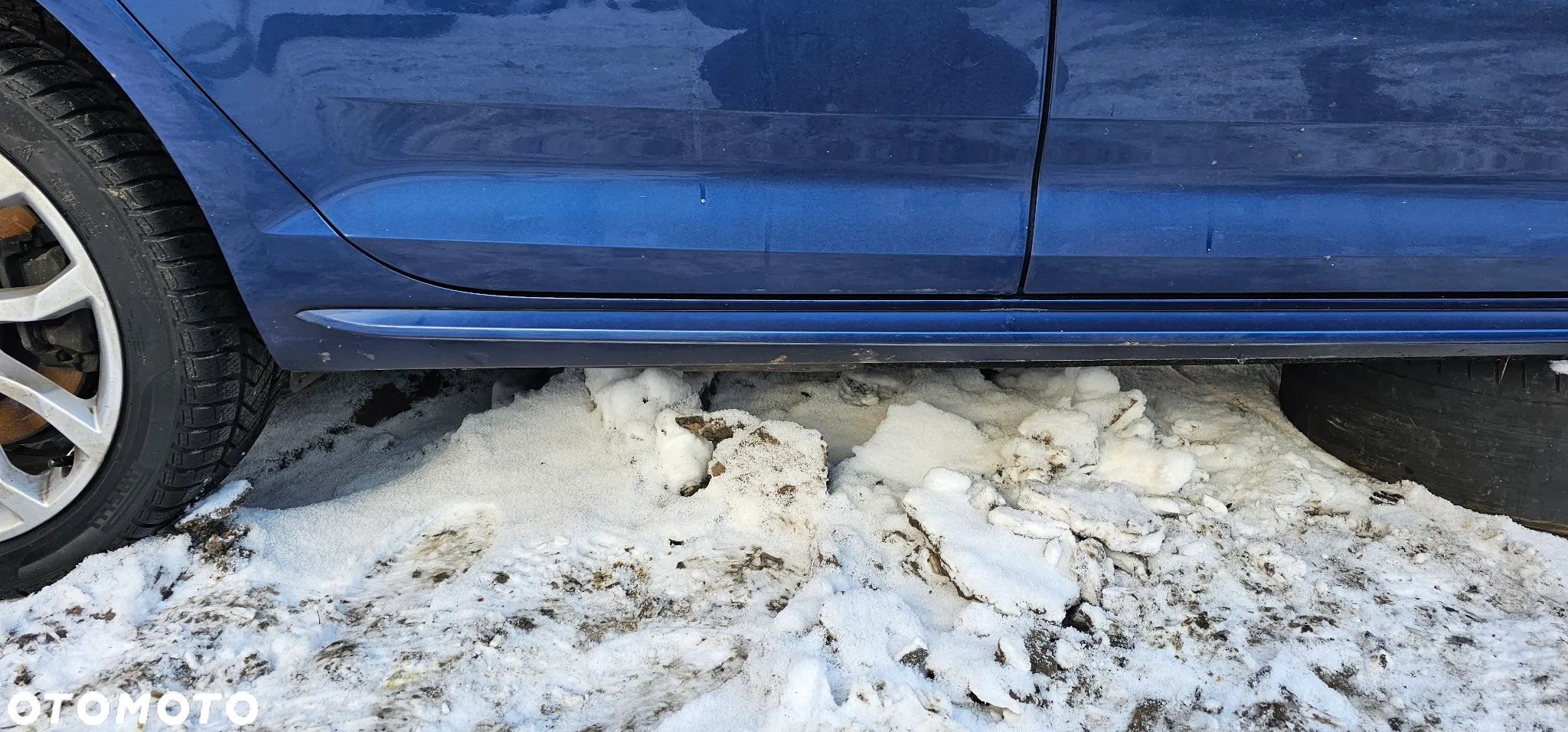 Listwa progowa nakładka Audi A4 B9 S Line LX5Q - 3