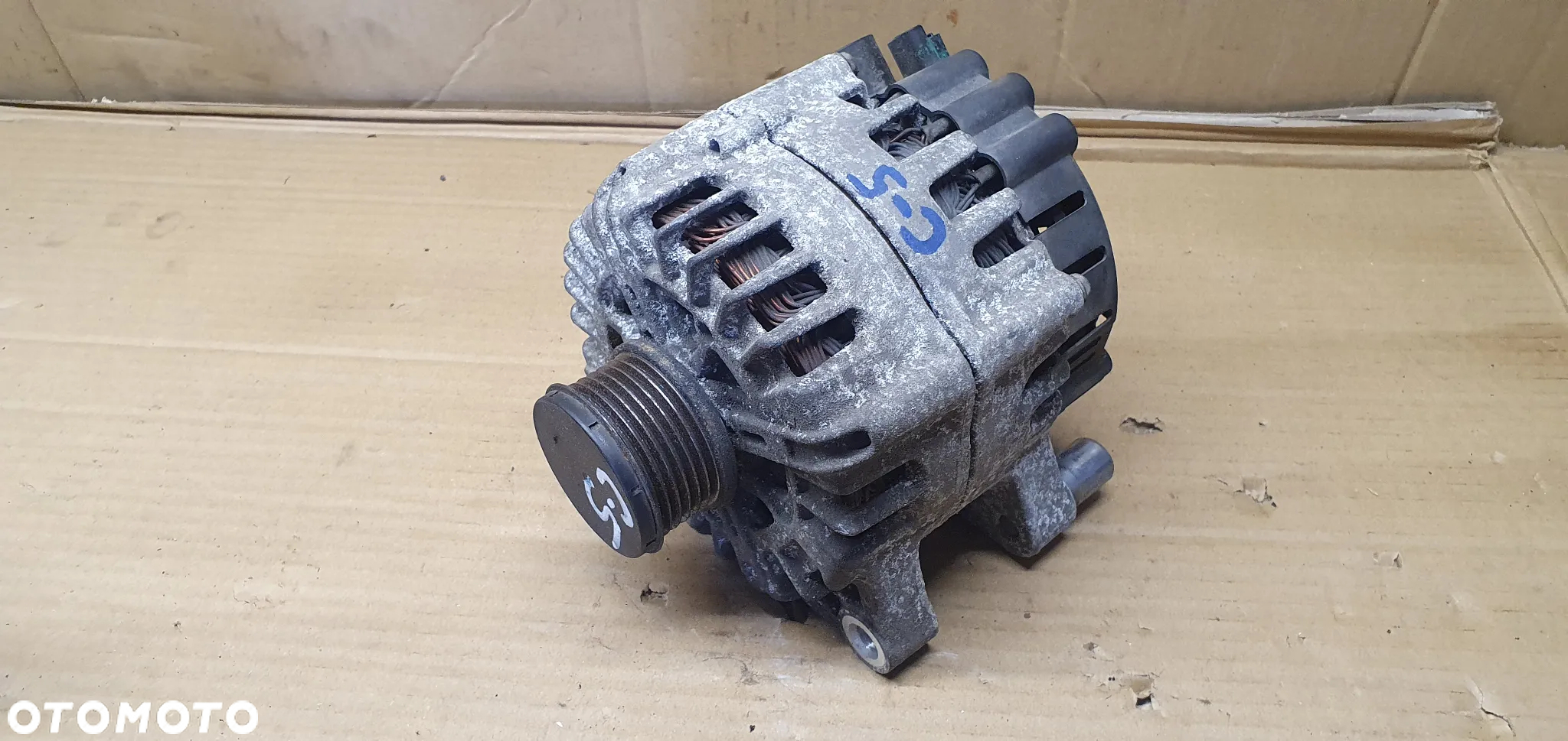 Alternator prądnica Citroen C5 2.0 HDI 9661544880 - 3