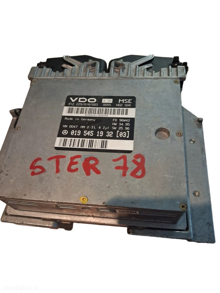 Sterownik Silnika ECU Komputer + MODUŁ ETS  MERCEDES E KLASA W210 0195451932 0195454732