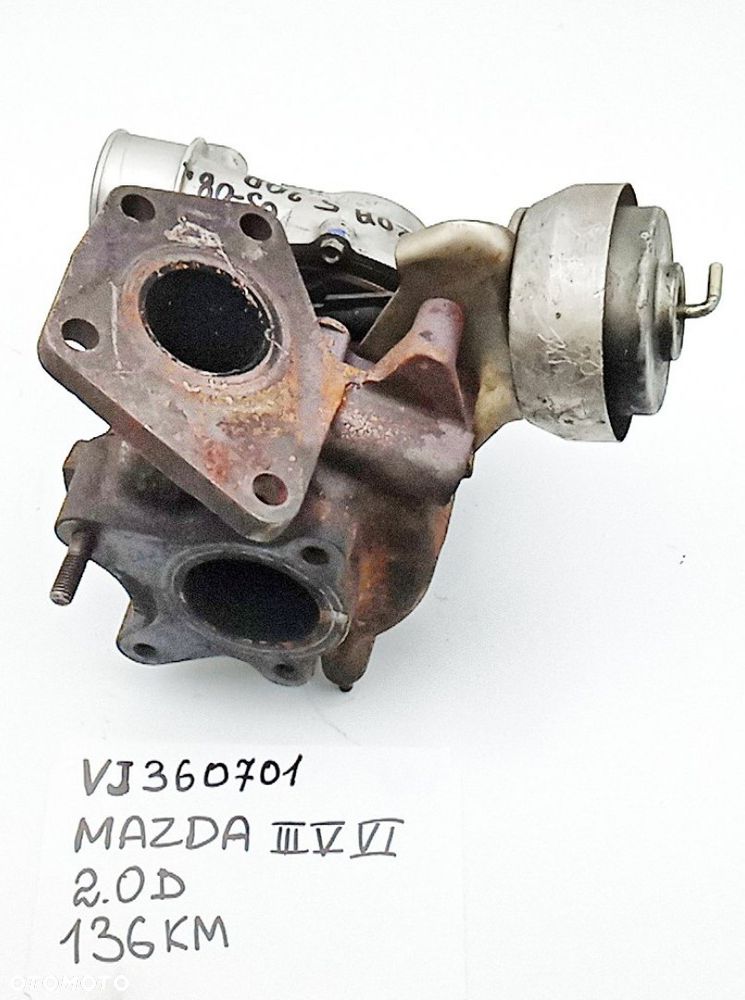 TURBINA 2.0 D 2.0 CITD 136KM MAZDA 3 5 6 VJ360701 - 4