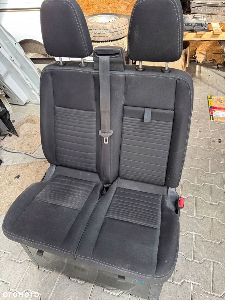 Ford Transit Custom LIFT FOTEL KANAPA PODWÓJNY welur - 2