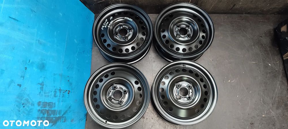 40300 3VUOB FELGI 4x100 5.5Jx15 CALI ET40 NISSAN MICRA K 13 K14 NOTE KOMPLET - 1