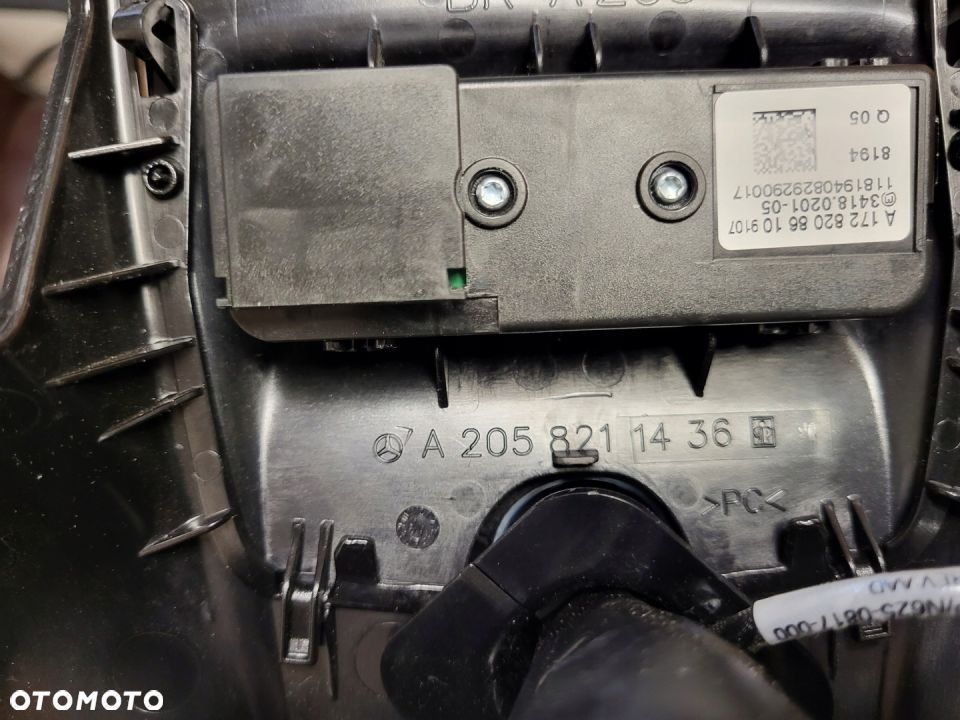 LUSTERKO WSTECZNE W205 CABRIO COUPE A2058211436 - 5