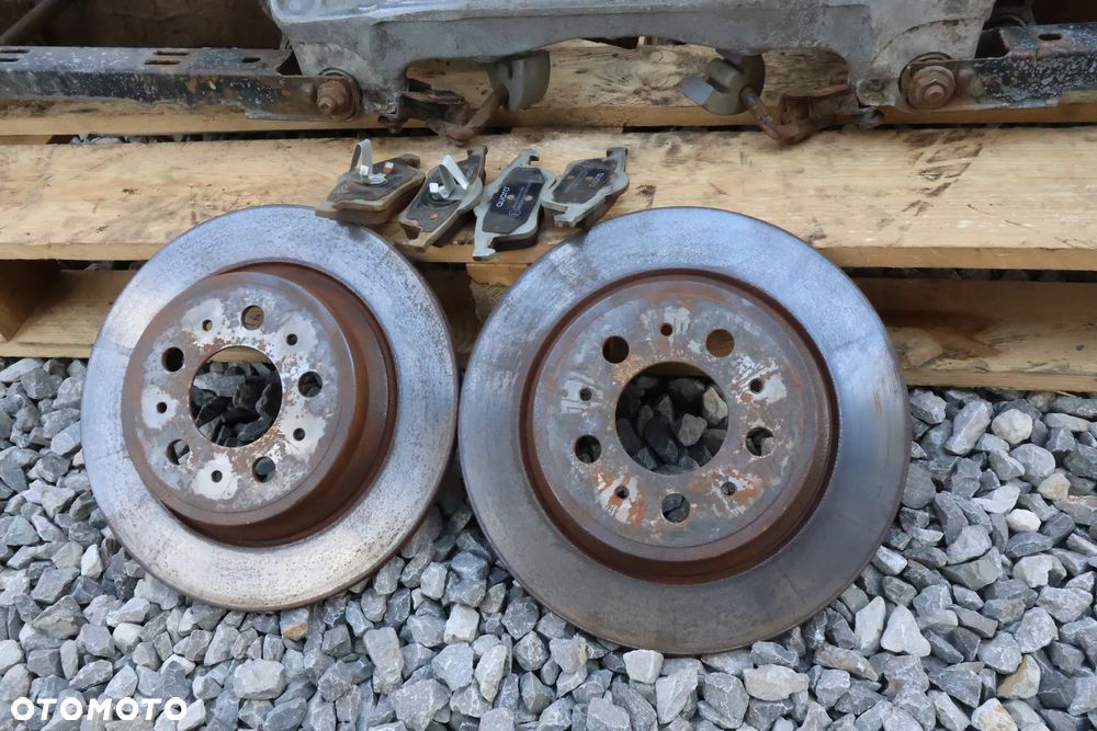 VOLVO XC70 V70 4X4 00-08 2.5 2.4 D5 SANKI BELKA KOŁYSKA ZAWIESZENIA TYŁ TYLNA WAHACZE TRAWERS WÓZEK KOMPLETNA - 11