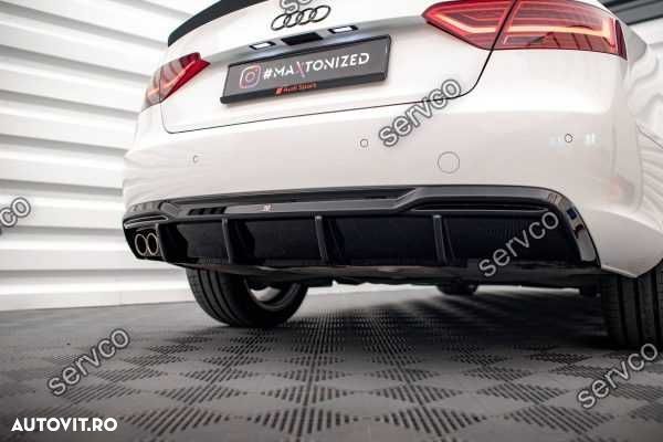 difuzor bara spate Audi A5 Coupe 8T 2011-2016 v26 - Maxton Design - 3