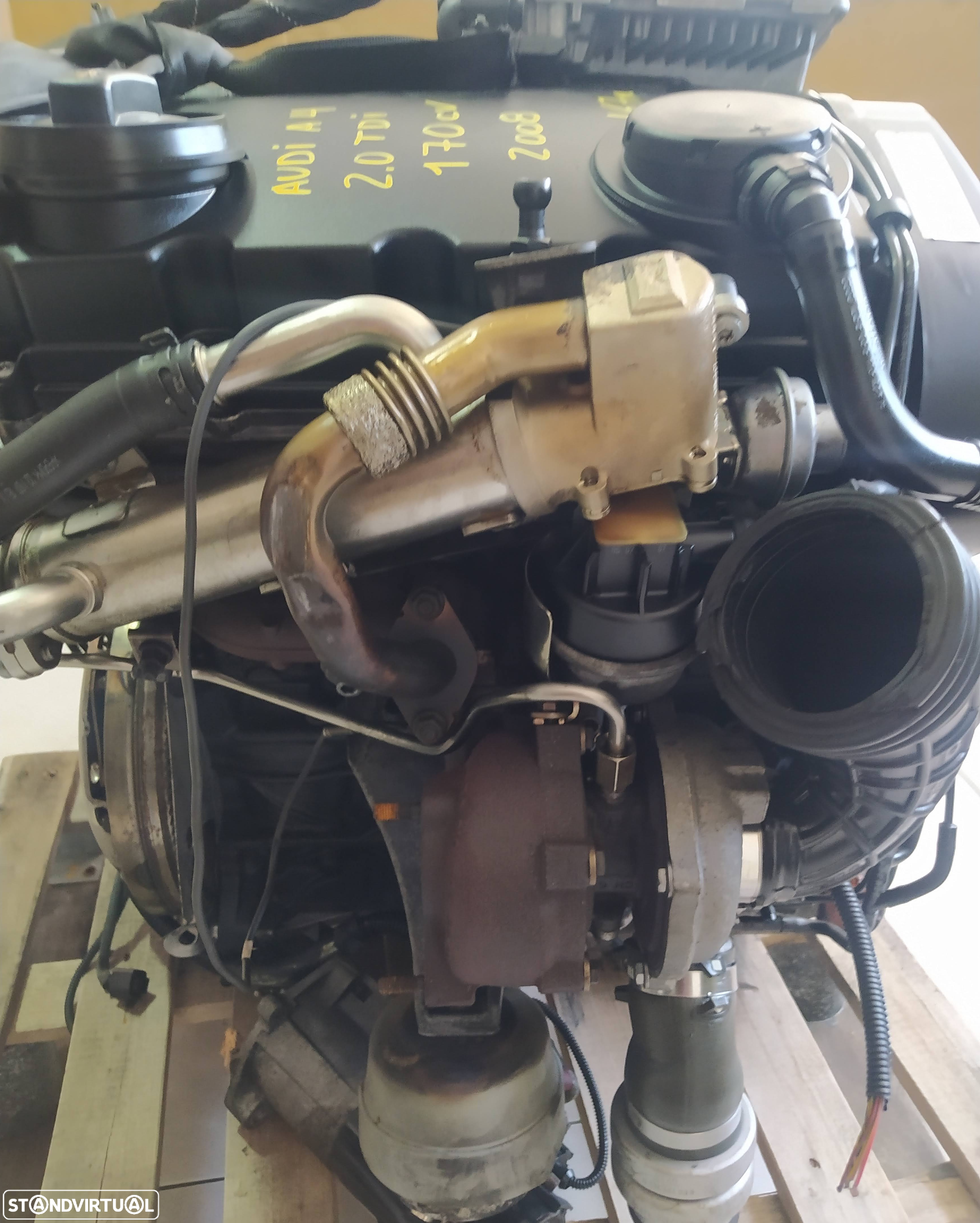 motor audi A4 2.0TDI 170cv BRD caixa 6 velcidades HCK - 6