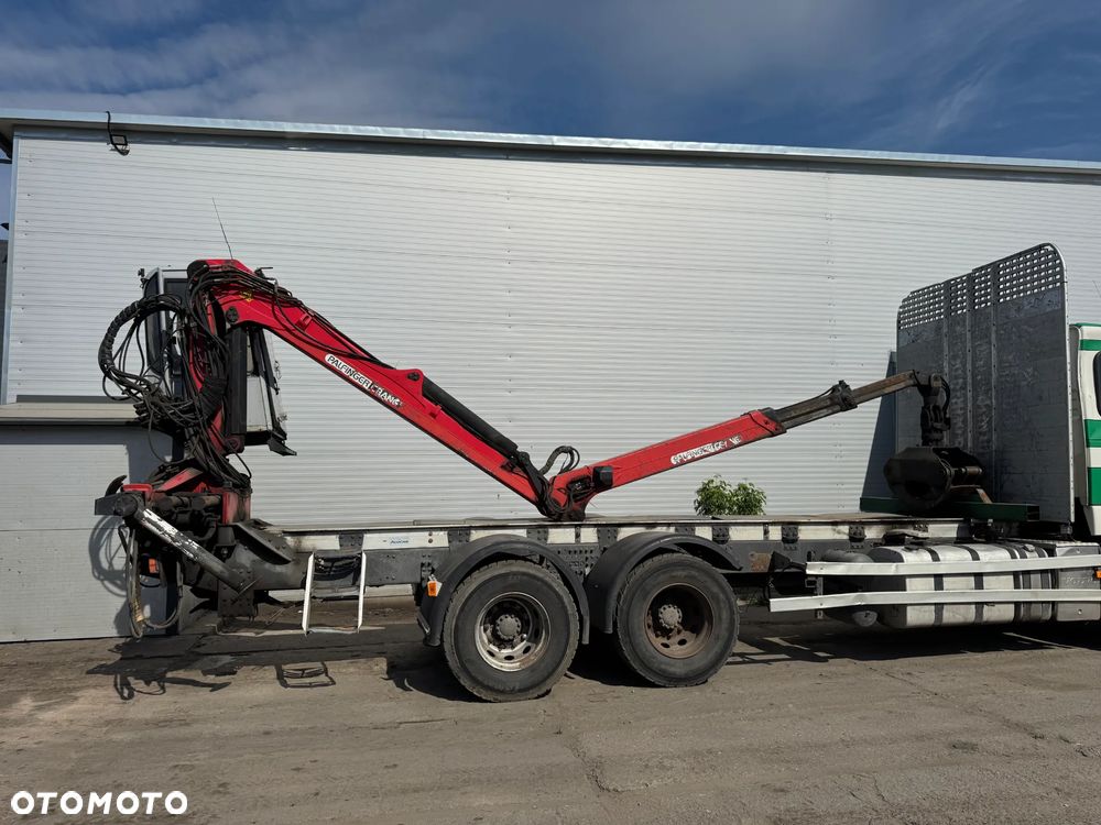 Żuraw leśny / ramię hydrauliczne do transportu drewna + chwytak + kabina EPSCAB