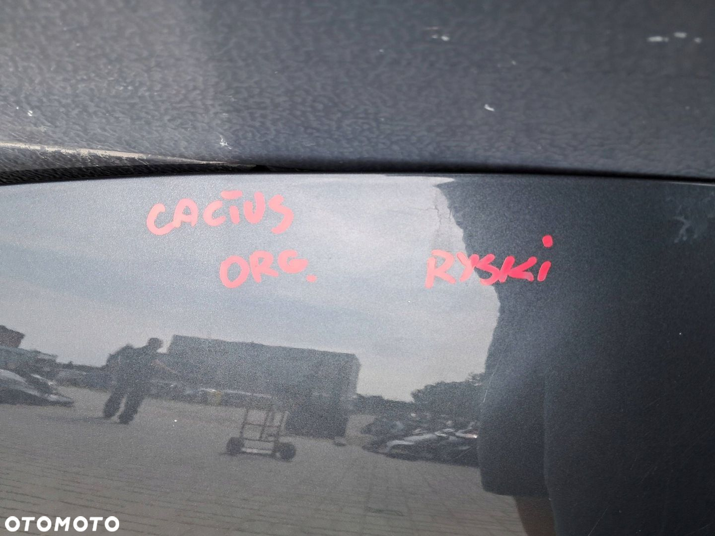 Citroen C4 CACTUS maska pokrywa silnika oryginał - 9