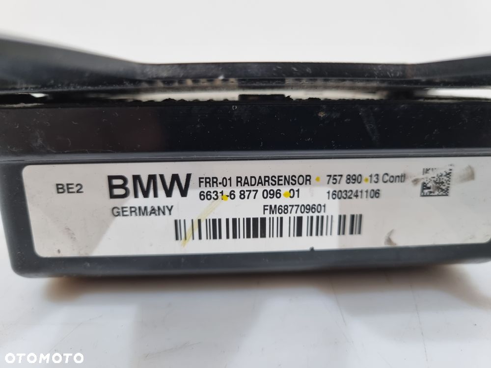 BMW F01 F02 F06 F10 F11 F30 F31 RADAR SENSOR DISTRONIC ACC 6877096 - 3