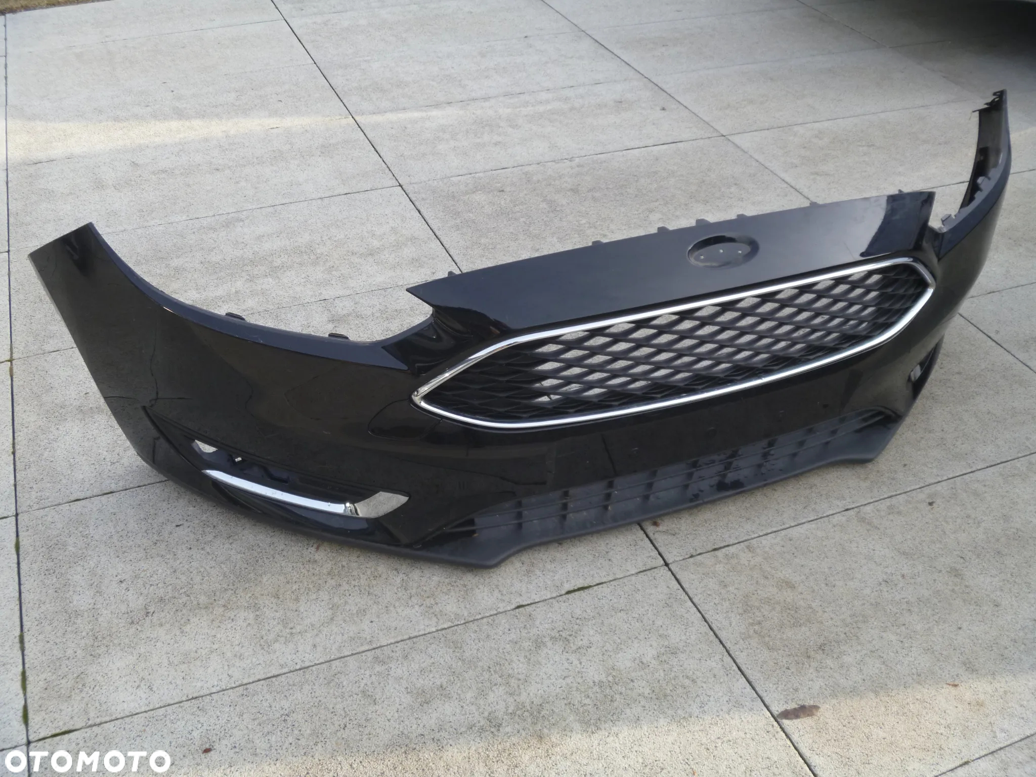 FORD FOCUS MK3 LIFT ZDERZAK PRZEDNI ATRAPA KRATKI ORYGINAŁ - 12