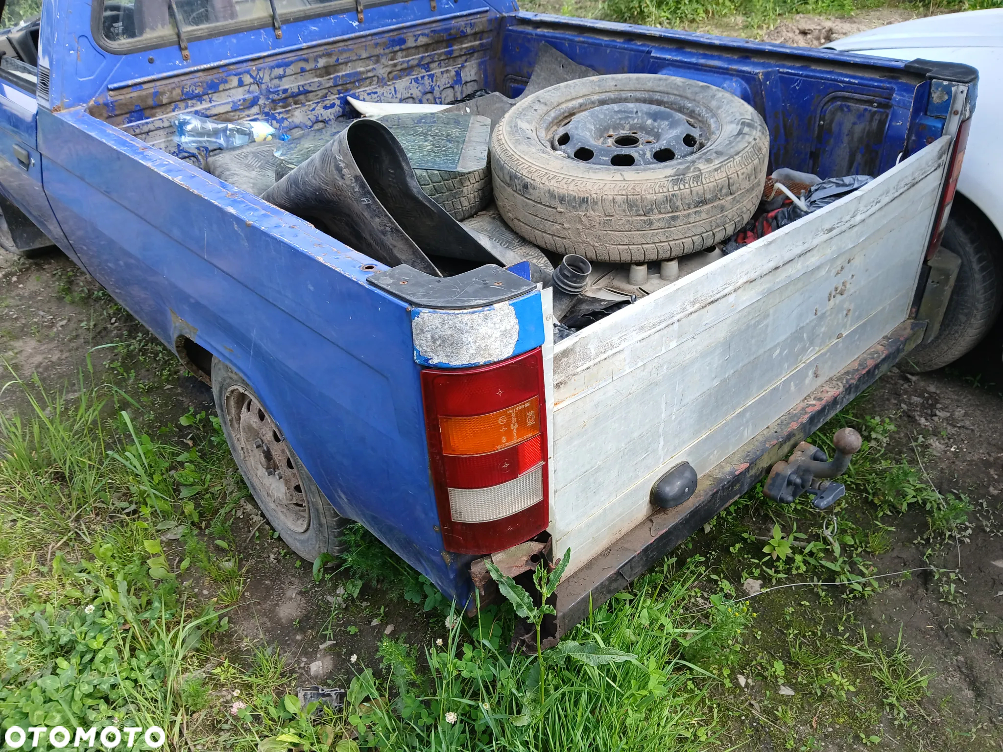 skoda favorit pickup kolor nieczytelny maska pokrywa silnika klapa bagażnika zderzak lampa reflektor - 5