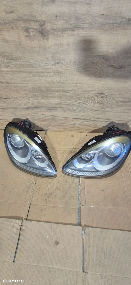 PORSCHE CAYENNE 2 II 7P 7P5 LAMPA PRZÓD LEWA I PRAWA 11r Cena za 2-sztuki - 1