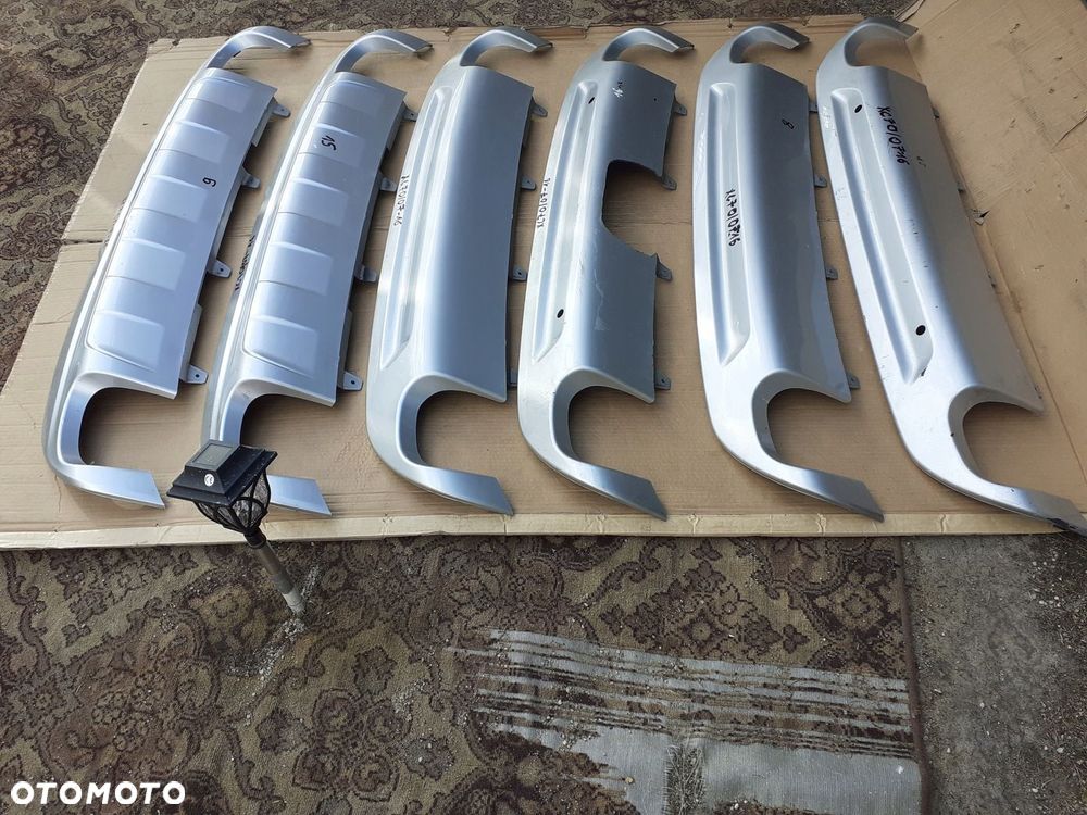 Spoiler dokładka zderzaka tył Volvo XC70 07-16r. - 3