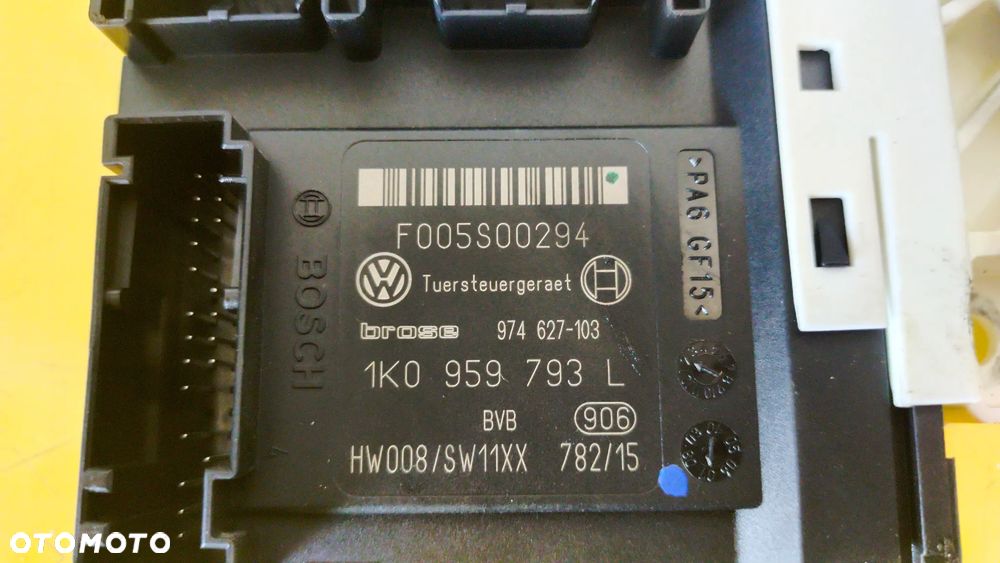 Vw PASSAT B 6 Silnik Szyby Lewy Przód 1K0959793 - 2