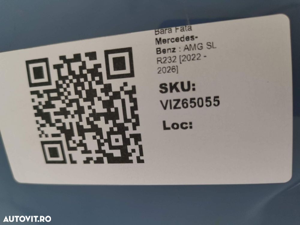 Bara Fata Mercedes-Benz AMG SL R232 2022 2023 2024 2025 2026 Originala - 9