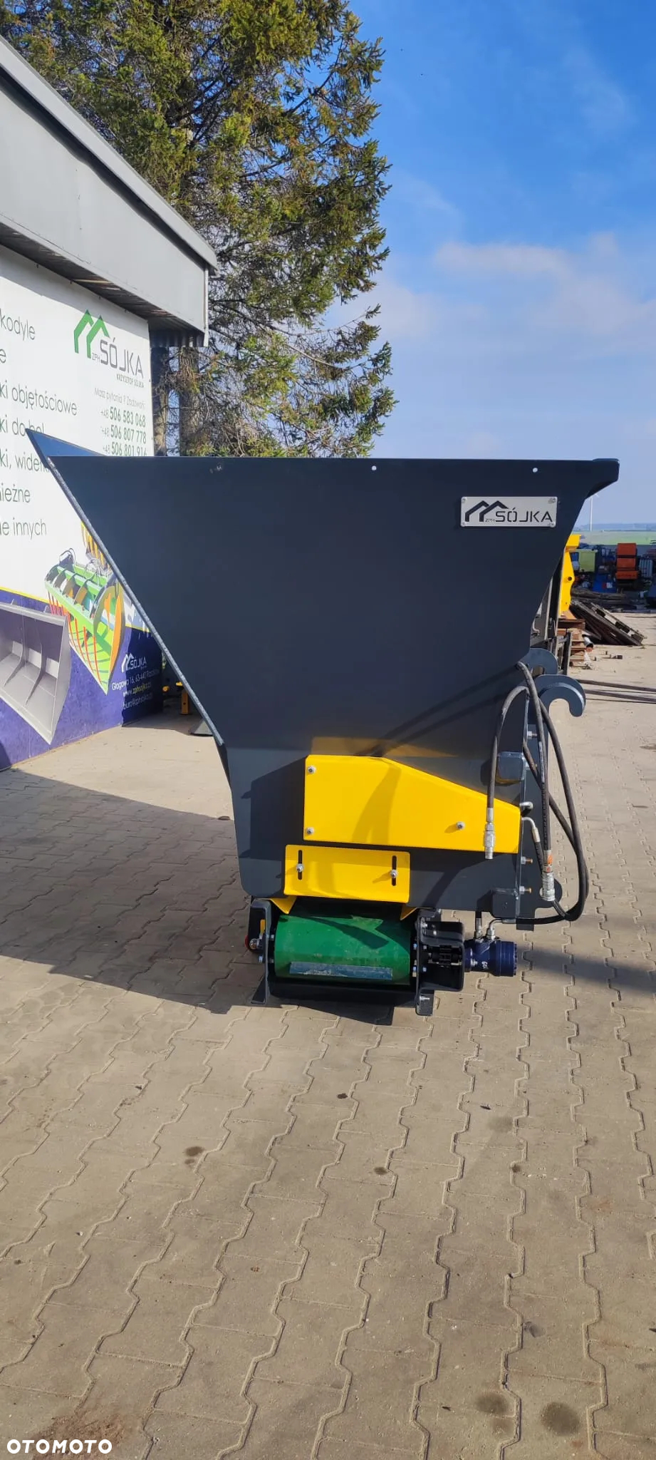 Łyżka szufla do separatu, ścielenia, ścielarka, rozścielacz - Matbro, MX, tuz, euro, John Deere - 7