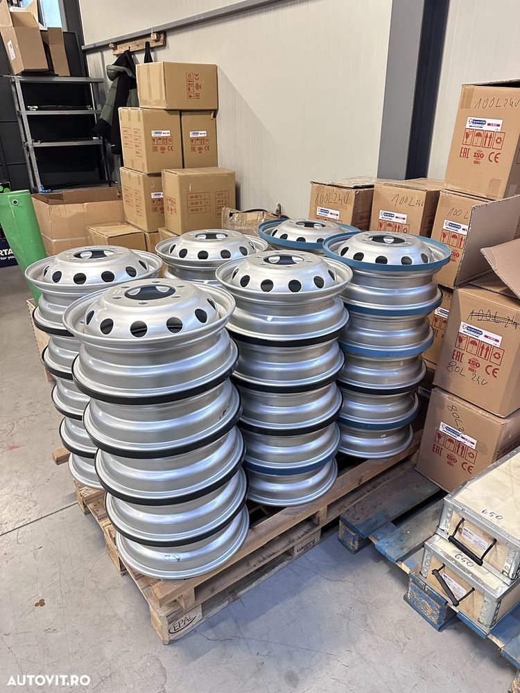 Janta iveco r 16 punte dubla,janta greutate - 2