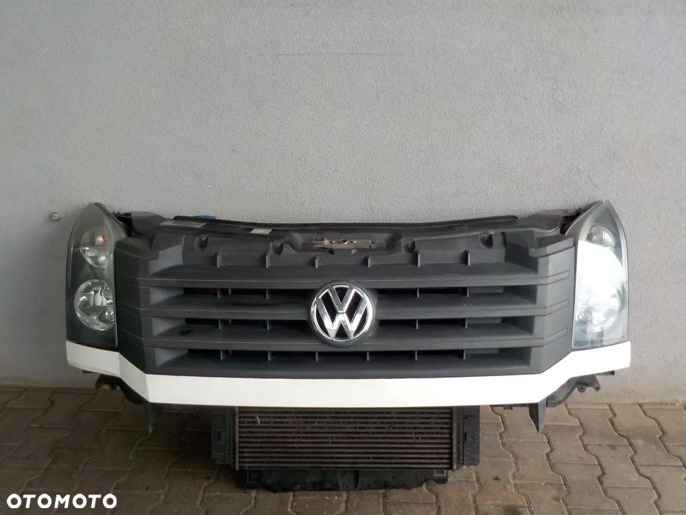 VW CRAFTER 2.0 TDI LIFT PAS PRZEDNI ZDERZAK KOMPLETNY PRZÓD CHŁODNICE GRILL LAMPY - 4