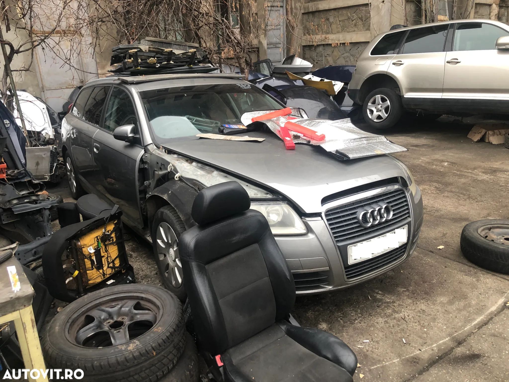 Dezmembrez Audi A6 C6 4F break gri 2.0 tdi BRE BLB - 1