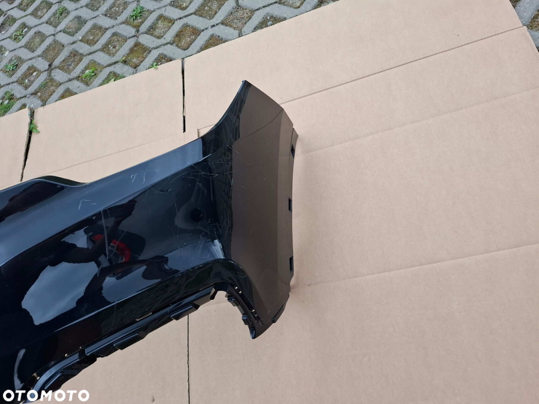 ZDERZAK PRZÓD MG ZS ORYGINAŁ NIE KLEJONY - 2