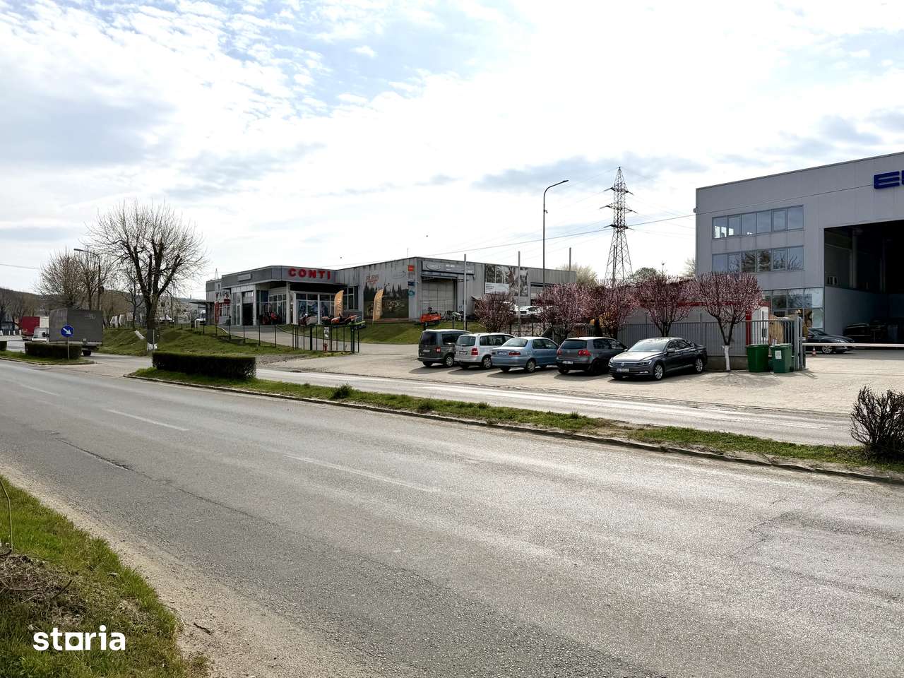 Clădire P+E cu 16 ari și front stradal 33 metri la drum European - Imagine principală: 4/11