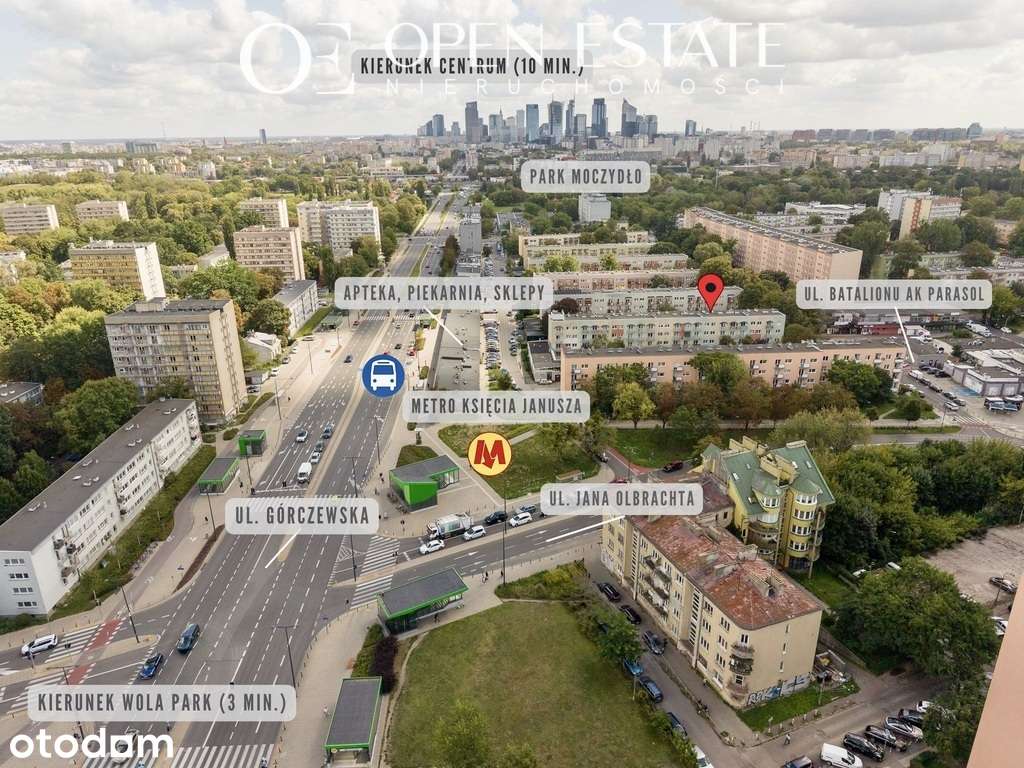 Przy Stacji Metro Księcia Janusza | Wola Ulrychów