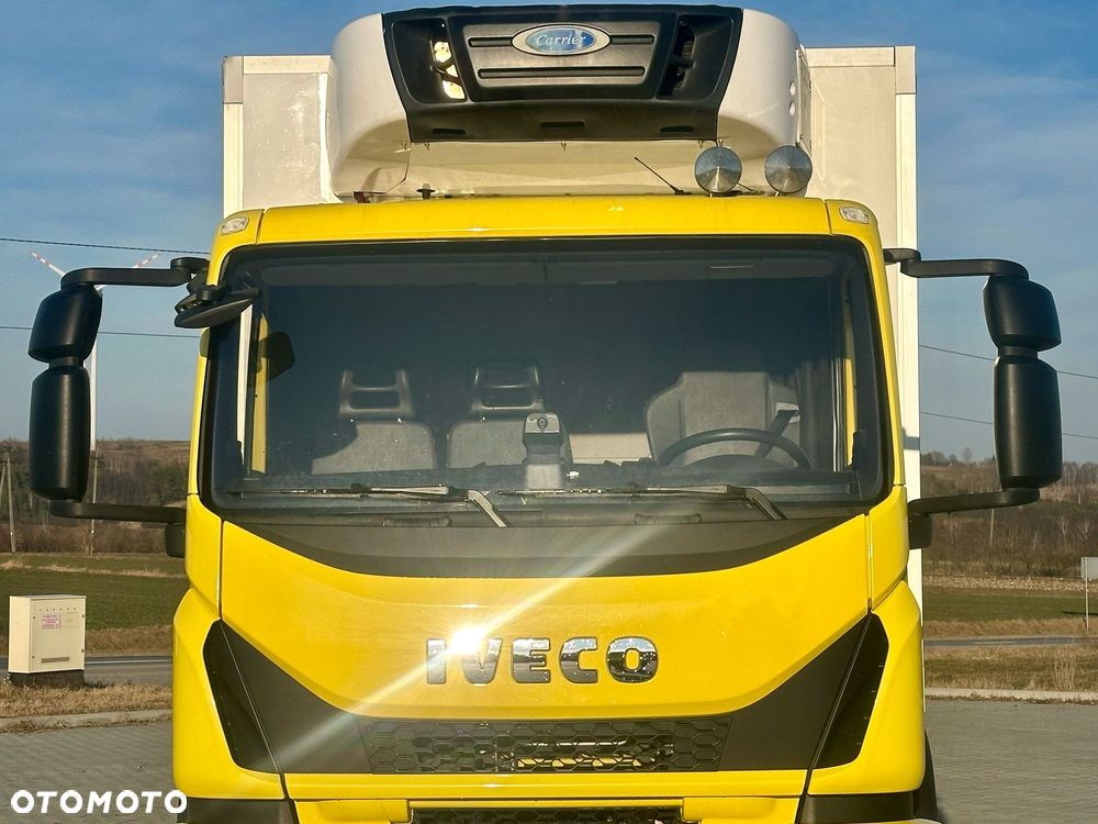 Iveco EUROCARGO 160-280 / CHŁODNIA / 6.1 M DŁUGOŚCI / 15 EUROPALET / AUTOMAT / SYPIALKA / NISKI PRZEBIEG / 16 TON DMC / CARRIER SPALINOWO - ELEKTRYCZNY / 2018 ROK - 12