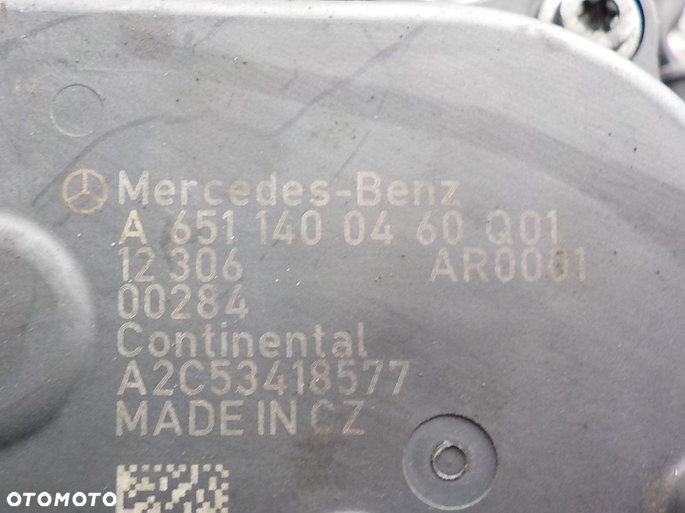 ZAWÓR EGR MERCEDES W212 2.2 CDI A6511400460 A2C53418577 - 5