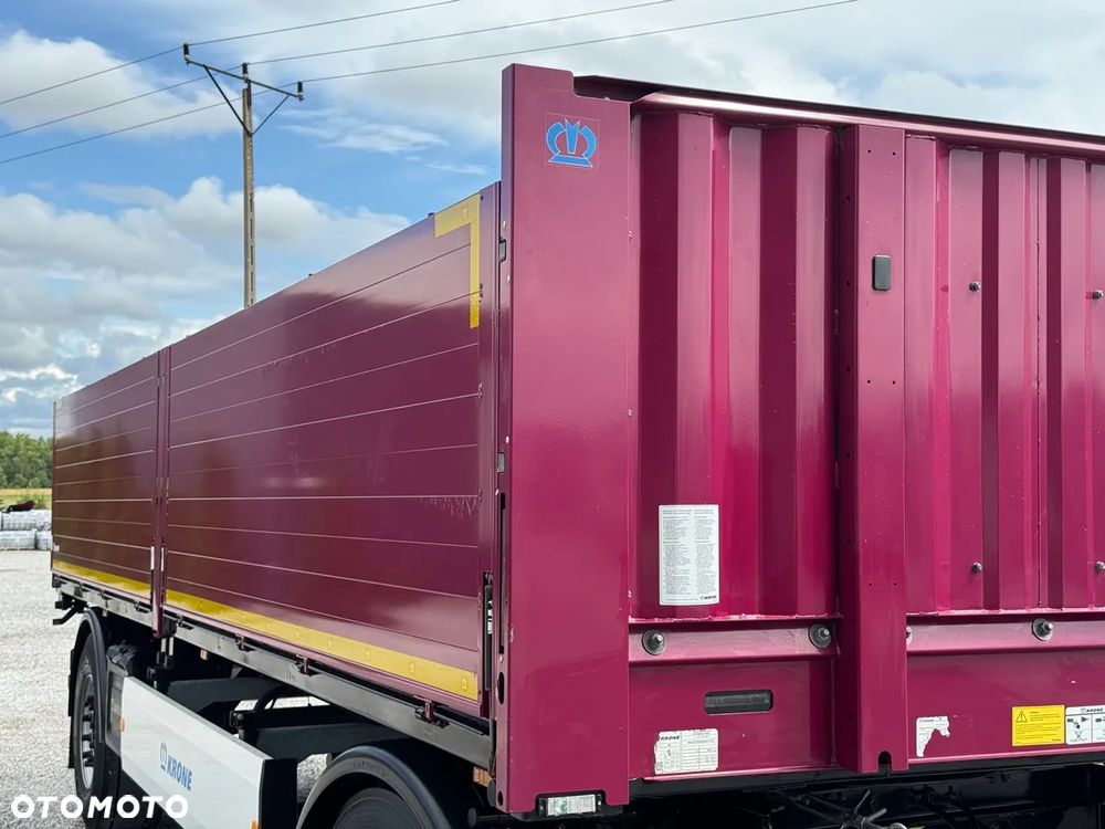Krone AZ 18K / 14200 KG ŁADOWNOŚCI !!! / Z NIEMIEC / OPONY 90% / PIEKNA - 14