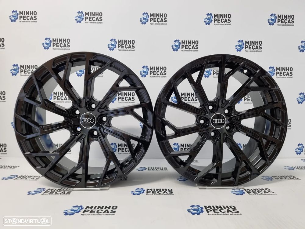 Jantes Audi Novo A8 S8 em 18 Preto Brilho - 1
