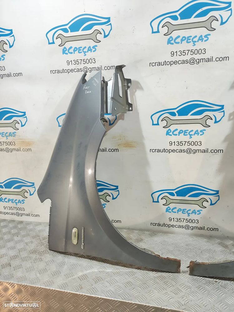 GUARDA-LAMAS ORIGINAL ESQUERDO DIREITO FIAT IDEA 350 51712989 51712988 GUARDA LAMAS GUARDALAMAS - 4