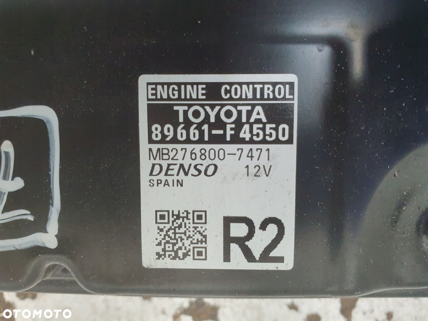 Toyota C-HR 1.8 Hybrid STEROWNIK SILNIKA komputer 89661-F4550 - 2