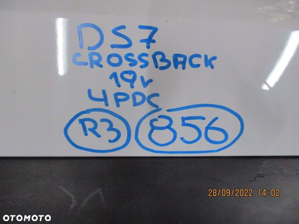 Zderzak CITROEN DS7 CROSSBACK 4X PDC TYLNY TYŁ - 12