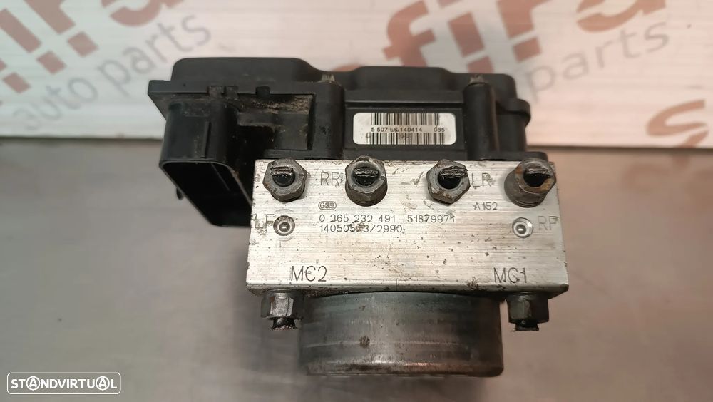 MODULO ABS FIAT FIORINO / CITROEN NEMO / PEUGEOT BIPPER REF: 0265232491 51879971 - 3