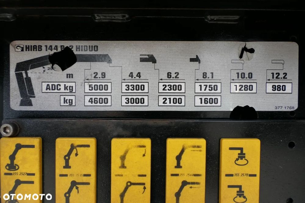 Mercedes-Benz AROCS 2633 / 6X4 / SKRZYNIA 6,55 M + HDS HIAB 144 / STEROWANIE RADIOWE / ROTATOR / WIDŁY - 17