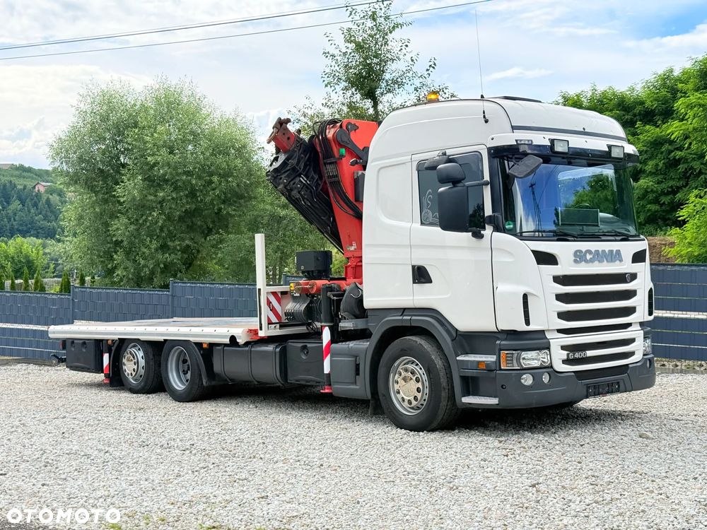 Scania * SCANIA G400 * HDS Palfinger Kran PK 42500 * 3 Osie * Sprowadzona * Bardzo Dobry Stan * - 30